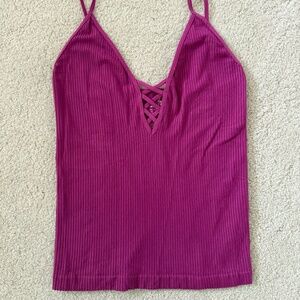 Free People Criss Cross Seamless Cami